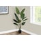 Monarch Specialties Artificial Plant, 60" Tall, Bird Of Paradise Tree, Indoor, Faux, Fake, Floor, Greenery, Potted I 9570 - alternate 2
